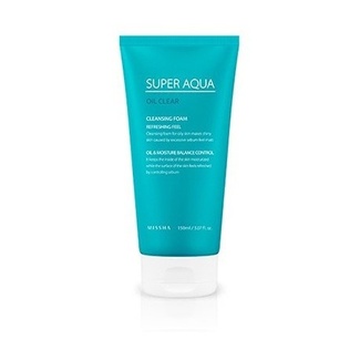 Super Aqua Очищающая пенка для жирной кожи Oil Clear Cleansing Foam Super Aqua Очищающая пенка для жирной кожи Oil Clear Cleansing Foam 24900 MISSHA