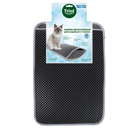 Triol Triol коврик Сито для кошачьего туалета, двухслойный (47х37 см)