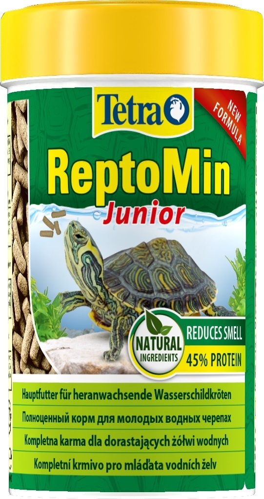 Tetra (корма) корм для молодых водных черепах, минипалочки (75 г)