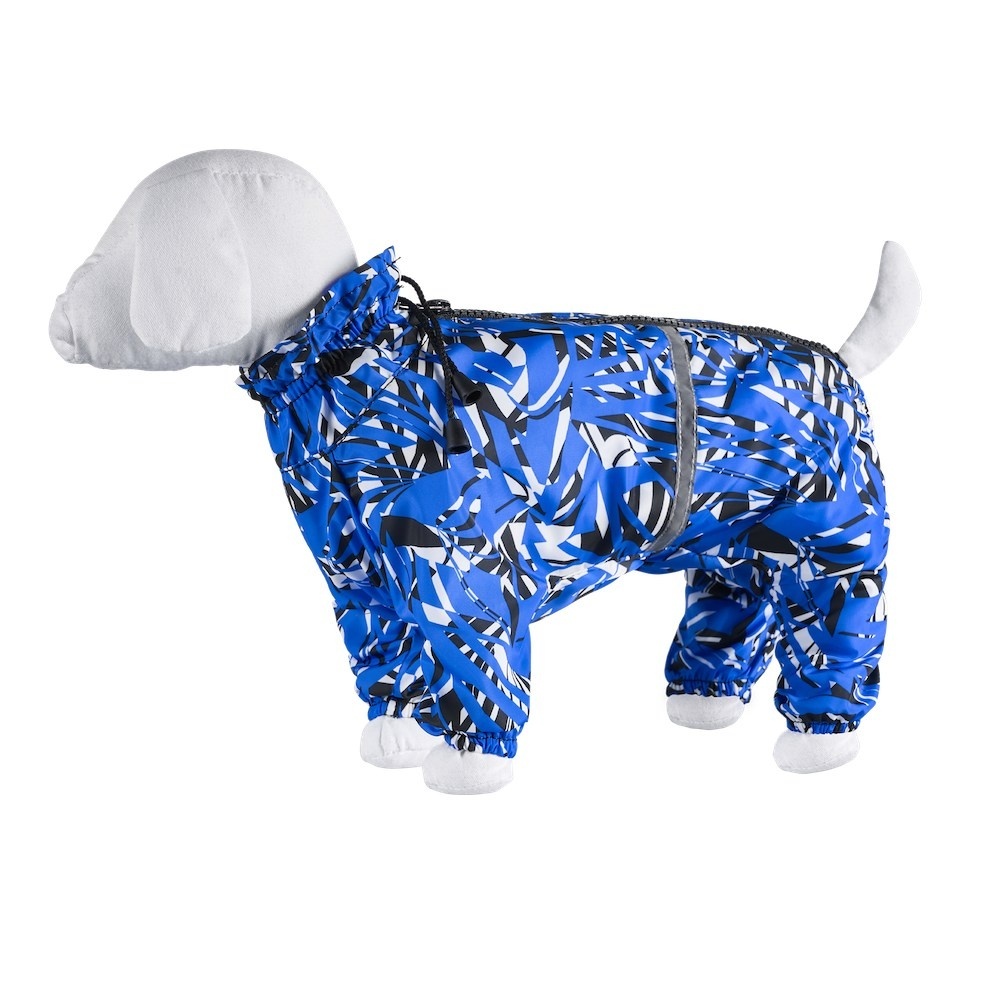 Yami-Yami одежда Yami-Yami одежда дождевик для собак малых пород, с рисунком пальмы (S) yami yami одежда yami yami одежда дождевик для собак с рисунком огни синий для малых пород 1