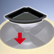 feedex feedex комплект угольных фильтров drinkwell 4шт 83 г Feedex Feedex адаптер для автокормушек, понижающий объем корма (50 г)