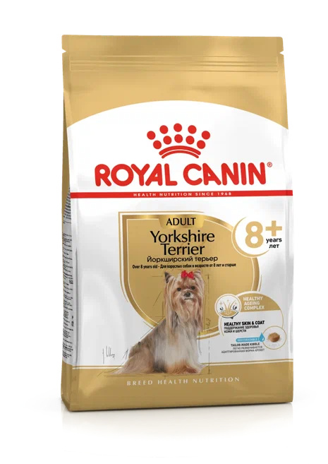 Royal Canin Royal Canin корм для йоркширского терьера старше 8 лет (500 г) royal canin корм royal canin корм для йоркширского терьера с 10 месяцев 500 г