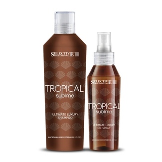 Набор TROPICAL SUBLIME (Шампунь-гель для кожи и волос после пребывания на солнце + Защитное масло-спрей) Набор TROPICAL SUBLIME (Шампунь-гель для кожи и волос после пребывания на солнце + Защитное масло-спрей) 204303 Selective Professional