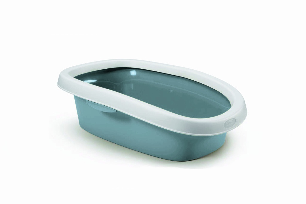 Stefanplast Stefanplast туалет Sprint-10 с рамкой, серо-голубой, 31х43х14 см (383 г)
