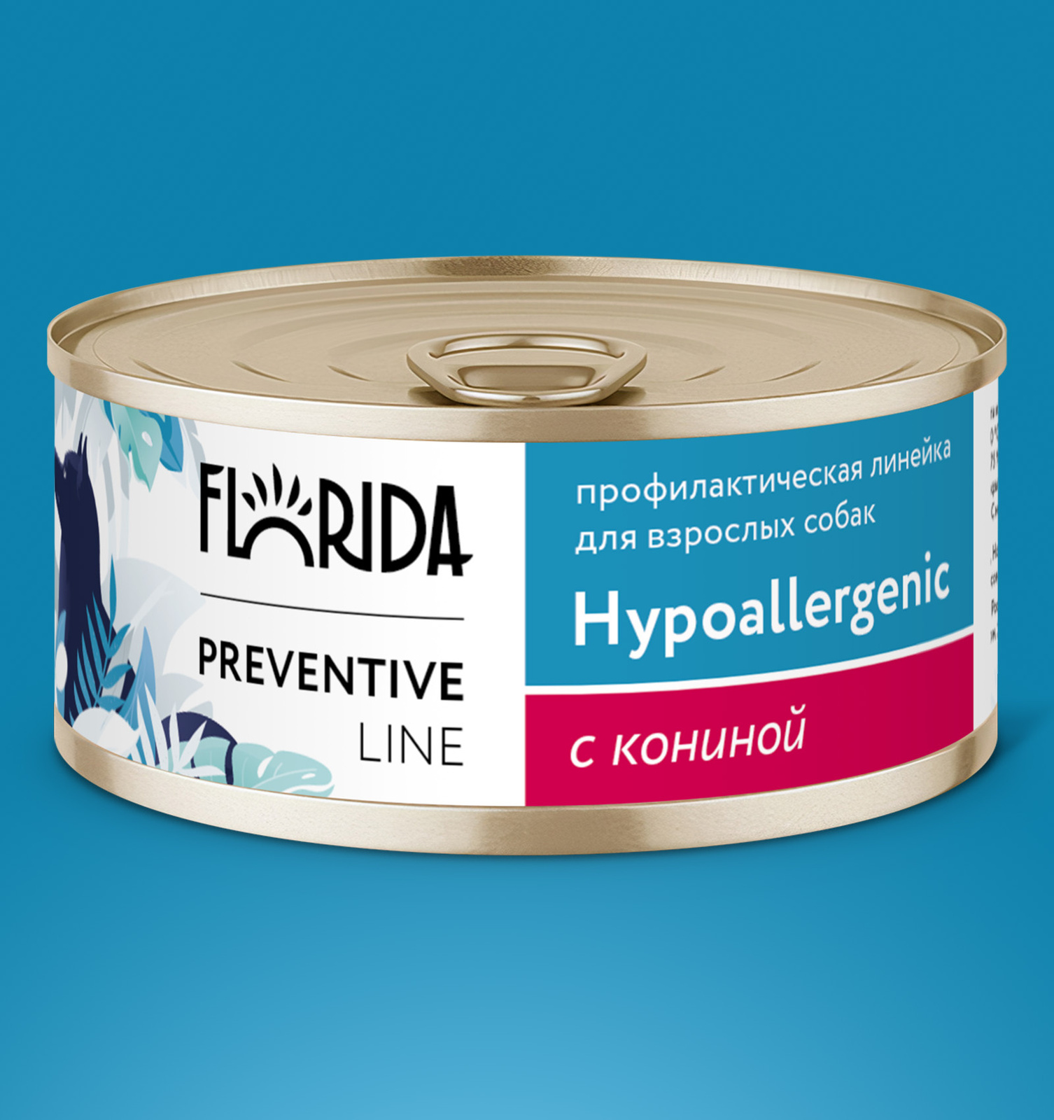 Florida Preventive Line консервы Florida Preventive Line консервы hypoallergenic для собак Гипоаллергенные с кониной (100 г)