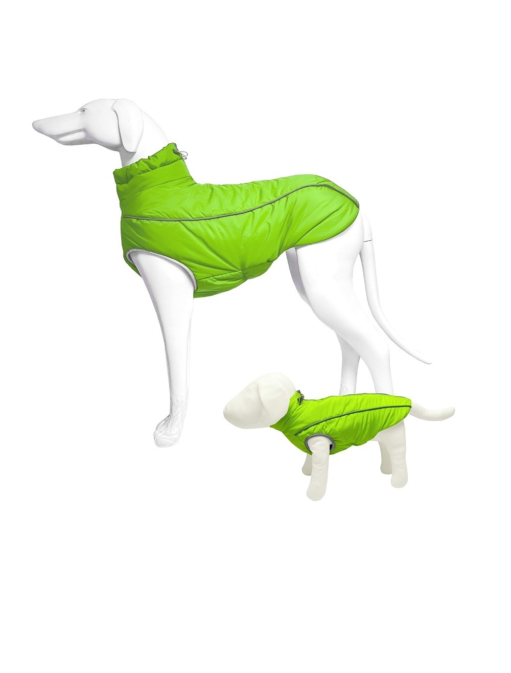 OSSO OSSO жилет зимний для собак Аляска (салатовый) (65 см)