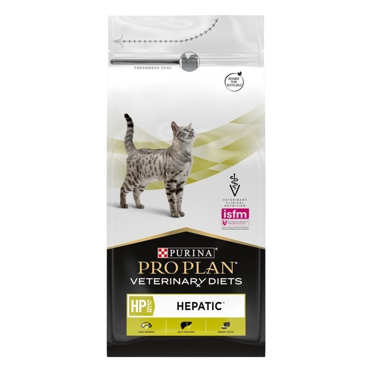 Purina (вет. корма) Purina (вет. корма) для взрослых кошек для поддержания функции печени при хронической печеночной недостаточности (1,5 кг)