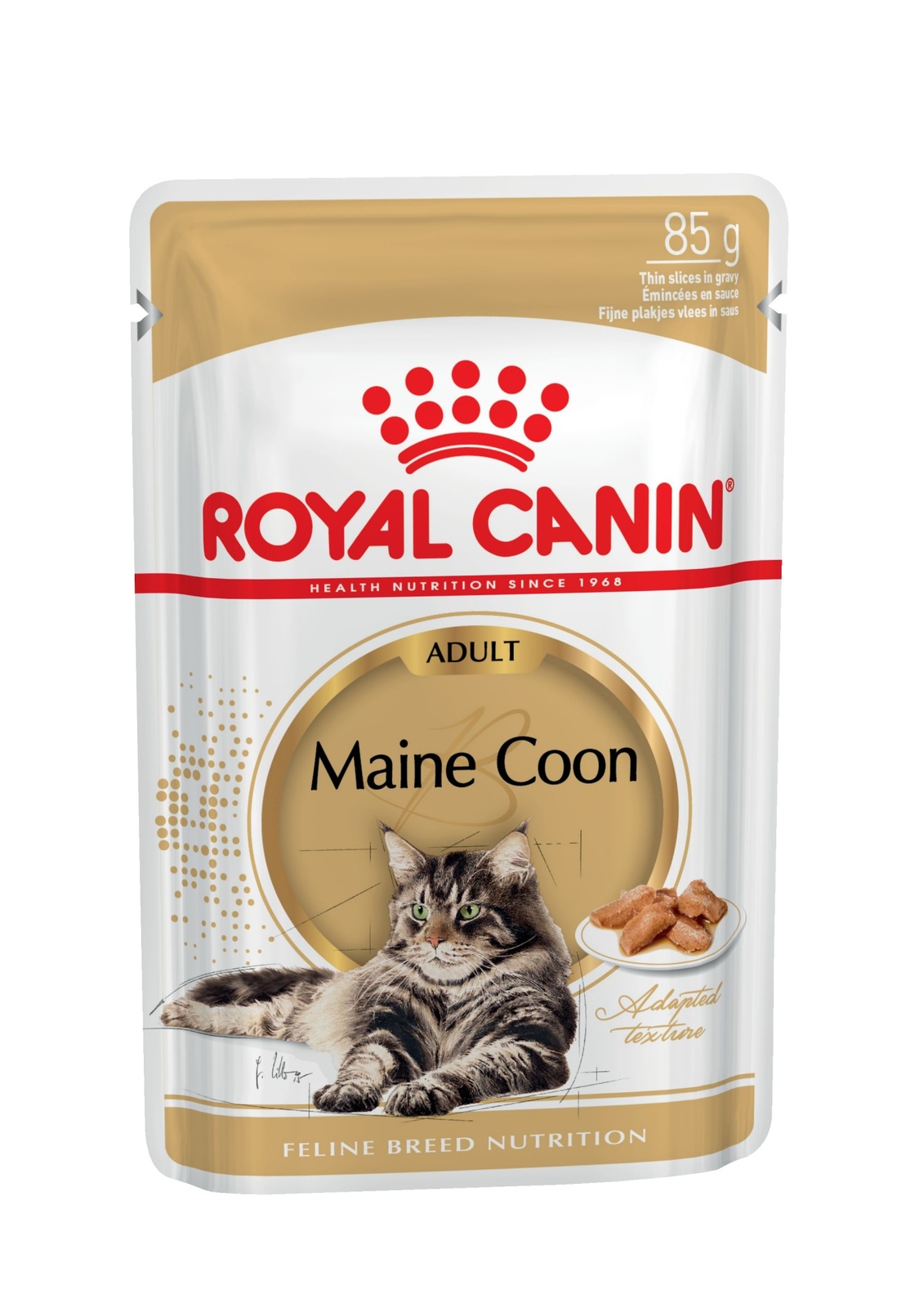 Royal Canin паучи кусочки в соусе для Мейн-куна старше 15 месяцев (85 г)