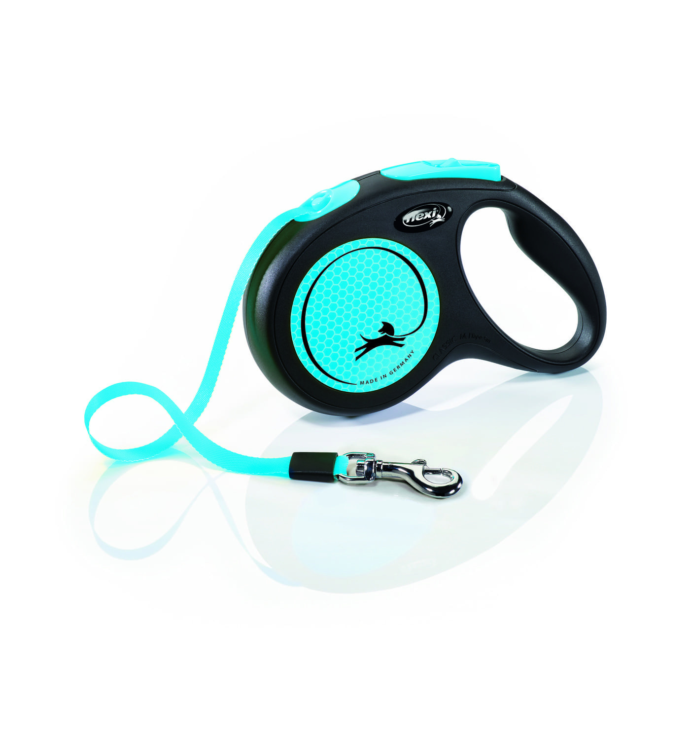 Flexi Flexi рулетка-ремень светоотражающая для собак, синяя (301 г) ремень 5 11 tactical размер s зеленый