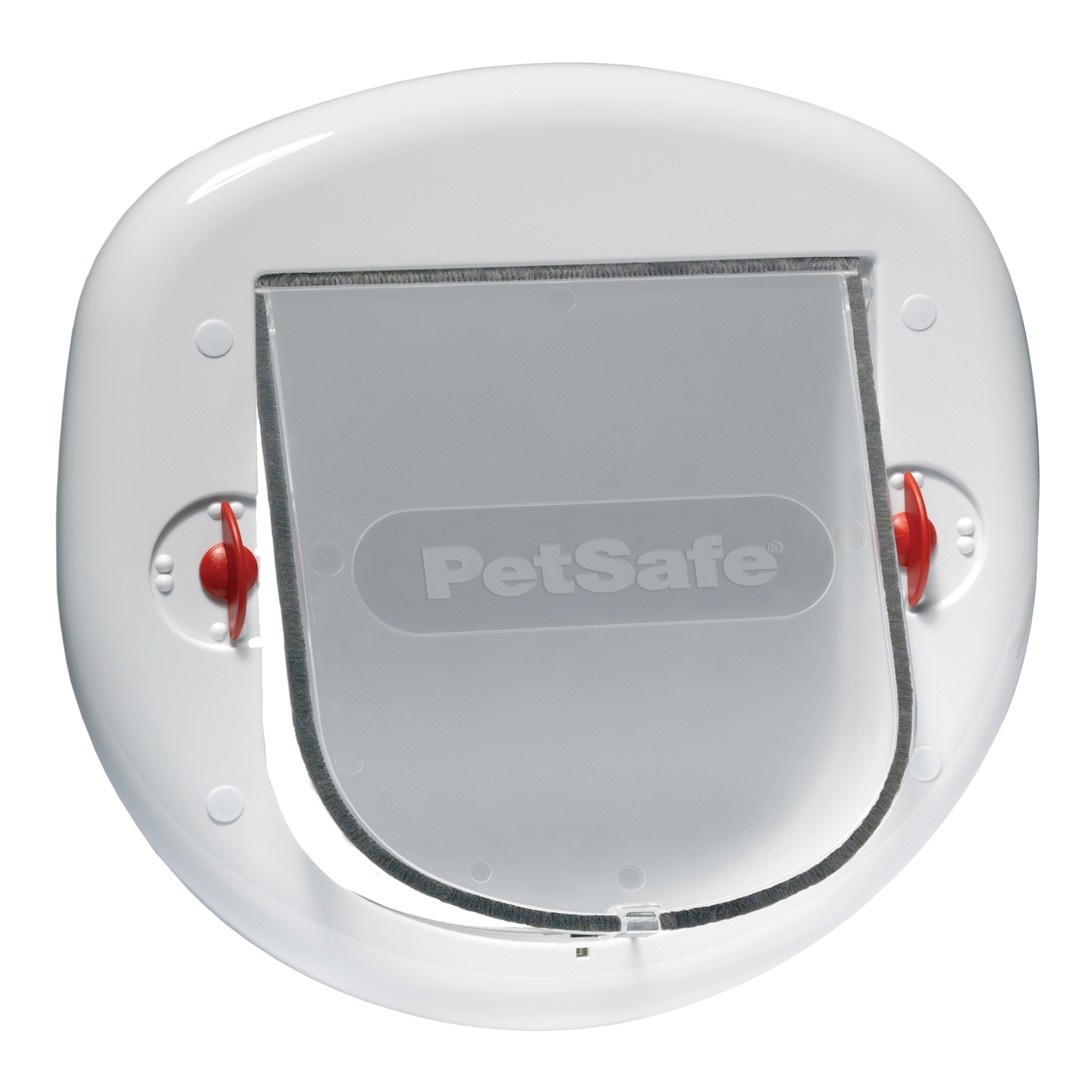 PetSafe PetSafe дверца StayWell для крупных кошек и мелких собак, белая (743 г) petsafe petsafe дверца original 2 way коричневая s