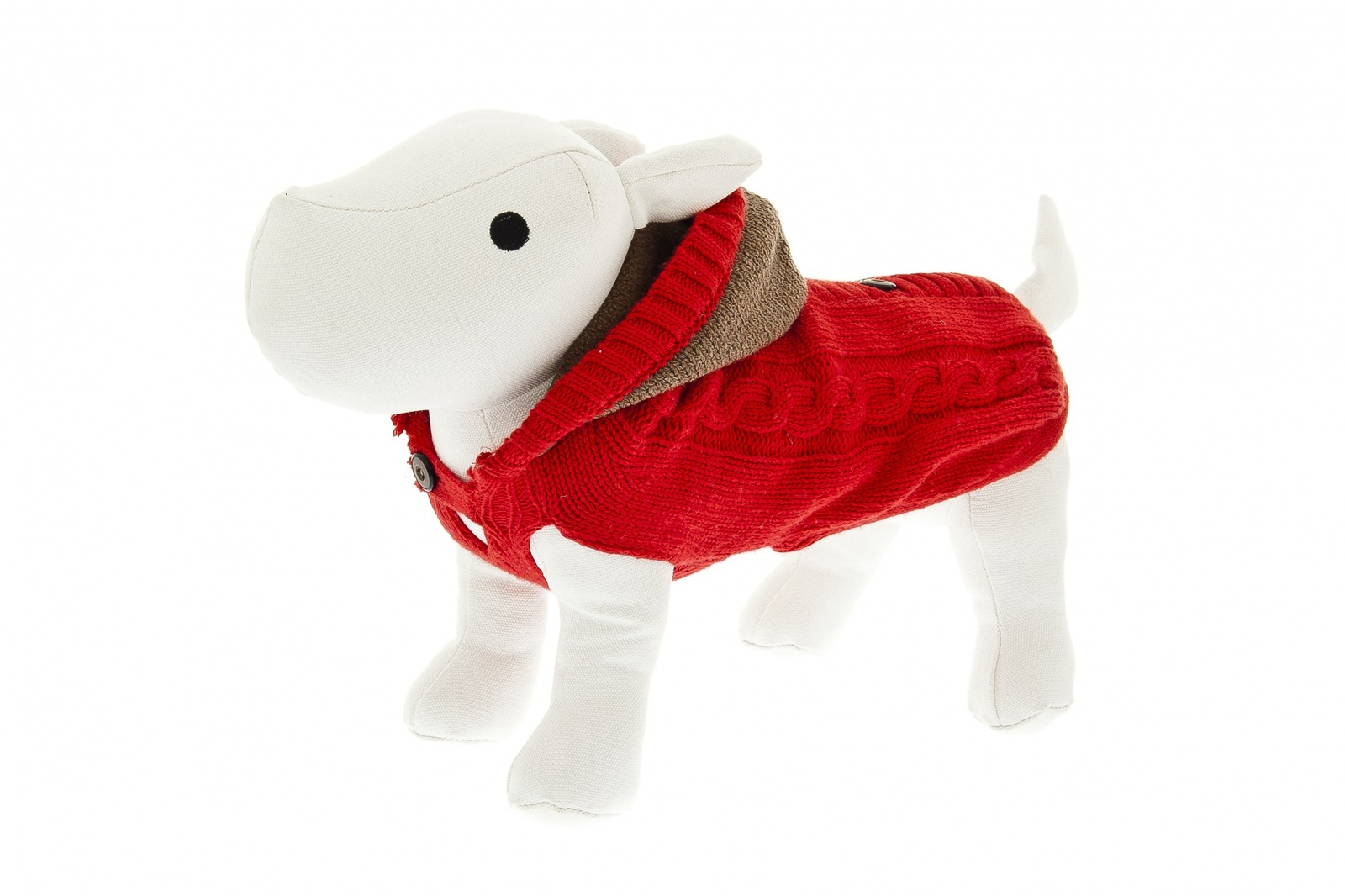 Ferribiella одежда Ferribiella одежда утепленная вязаная безрукавка с капюшоном Альпы, красный, капюшон графит (30 см) 46117