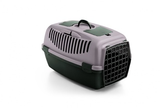 Переноска Gulliver 2, до 8 кг, пудровая, с пластиковой дверцей, 55х36х35 см Переноска Gulliver 2, до 8 кг, пудровая, с пластиковой дверцей, 55х36х35 см