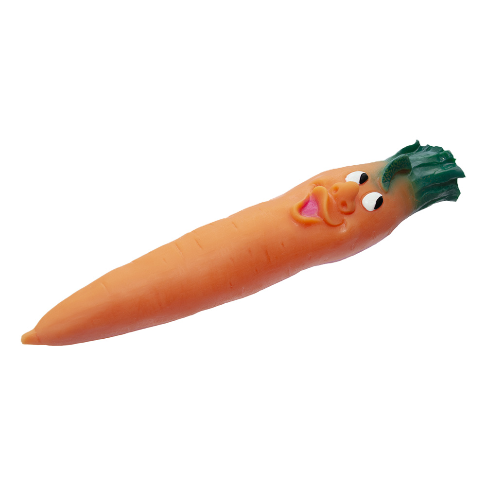 цена Yami-Yami игрушки Yami-Yami игрушки игрушка для собак Веселая Морковка (70 г)