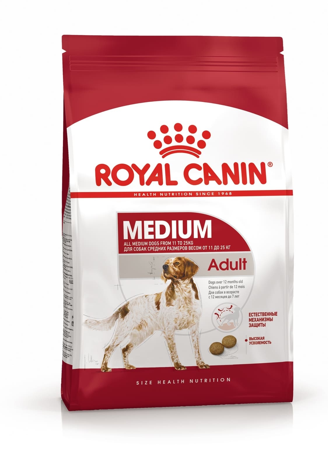 Royal Canin Royal Canin корм для средних взрослых собак: 11-25 кг, 1-7 лет (15 кг)