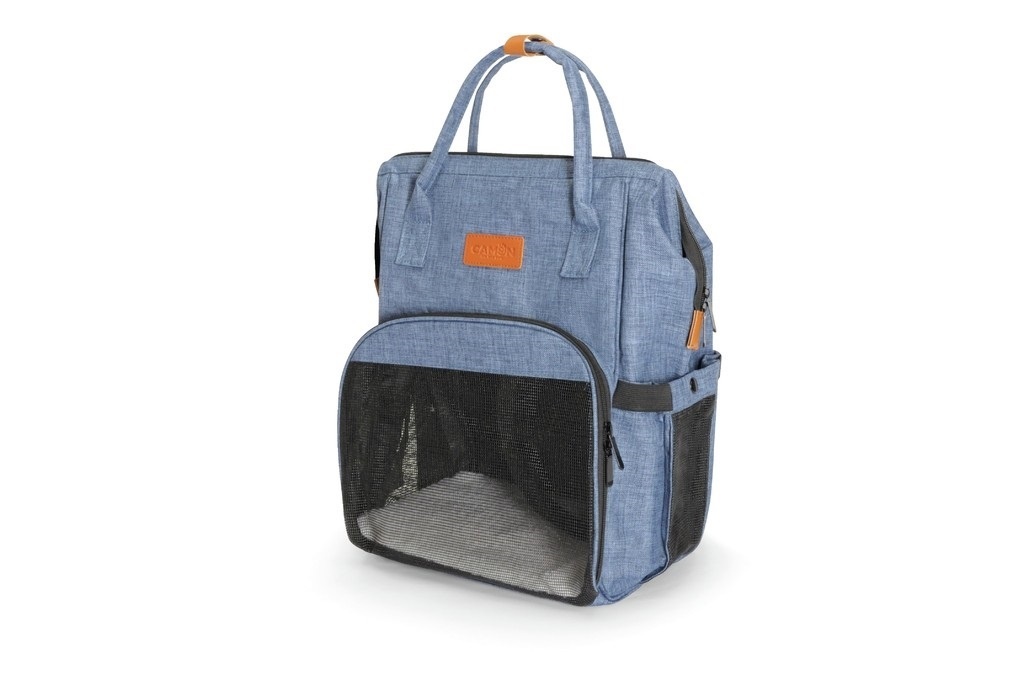 Camon Camon рюкзак-переноска Pet голубая 27x24x42 см (812 г) camon camon сумка переноска прозрачная 42x25x25 см голубая 670 г