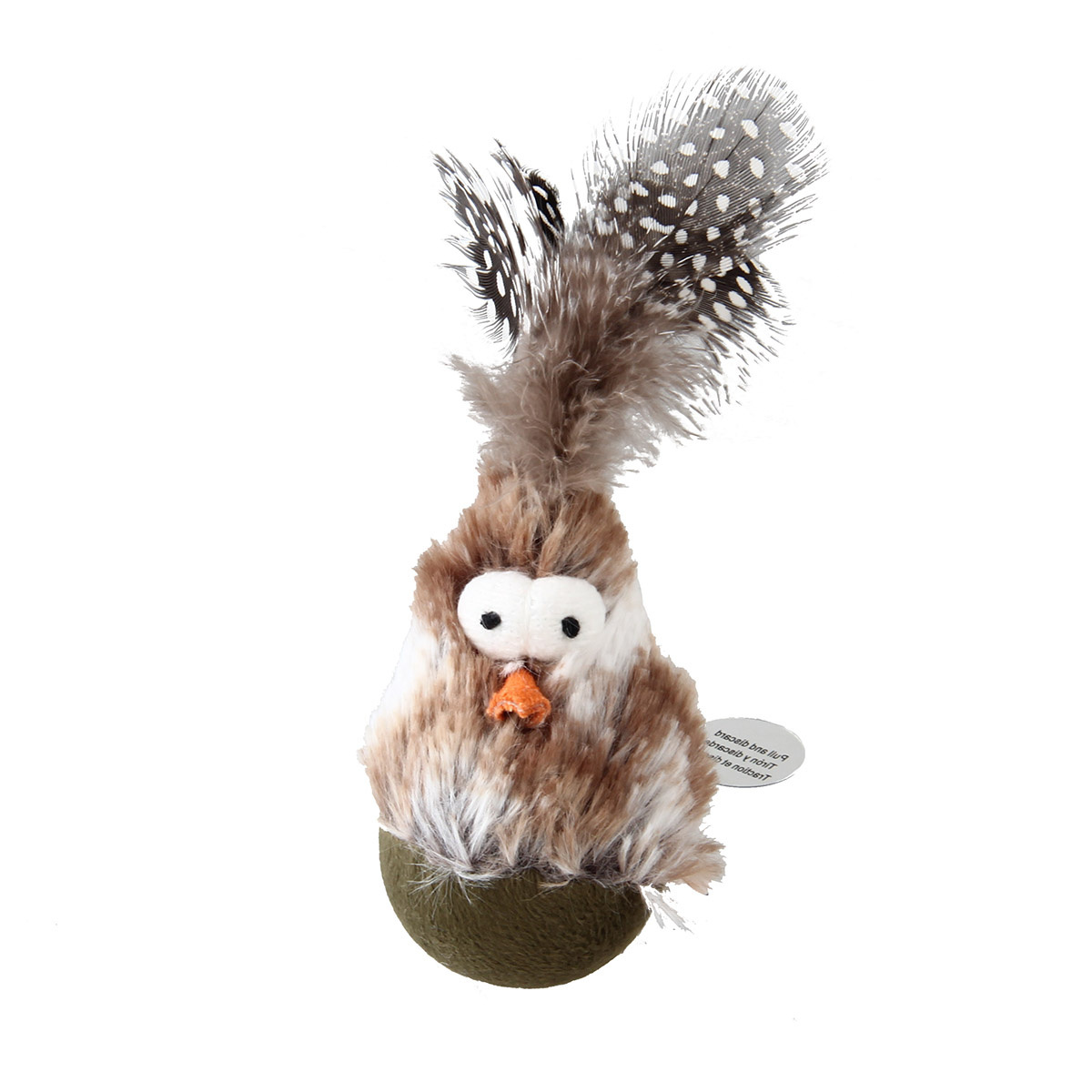 GiGwi GiGwi игрушка Птичка со звуковым чипом (14 г) gigwi gigwi игрушка птичка с перьями ткань перо 30 г