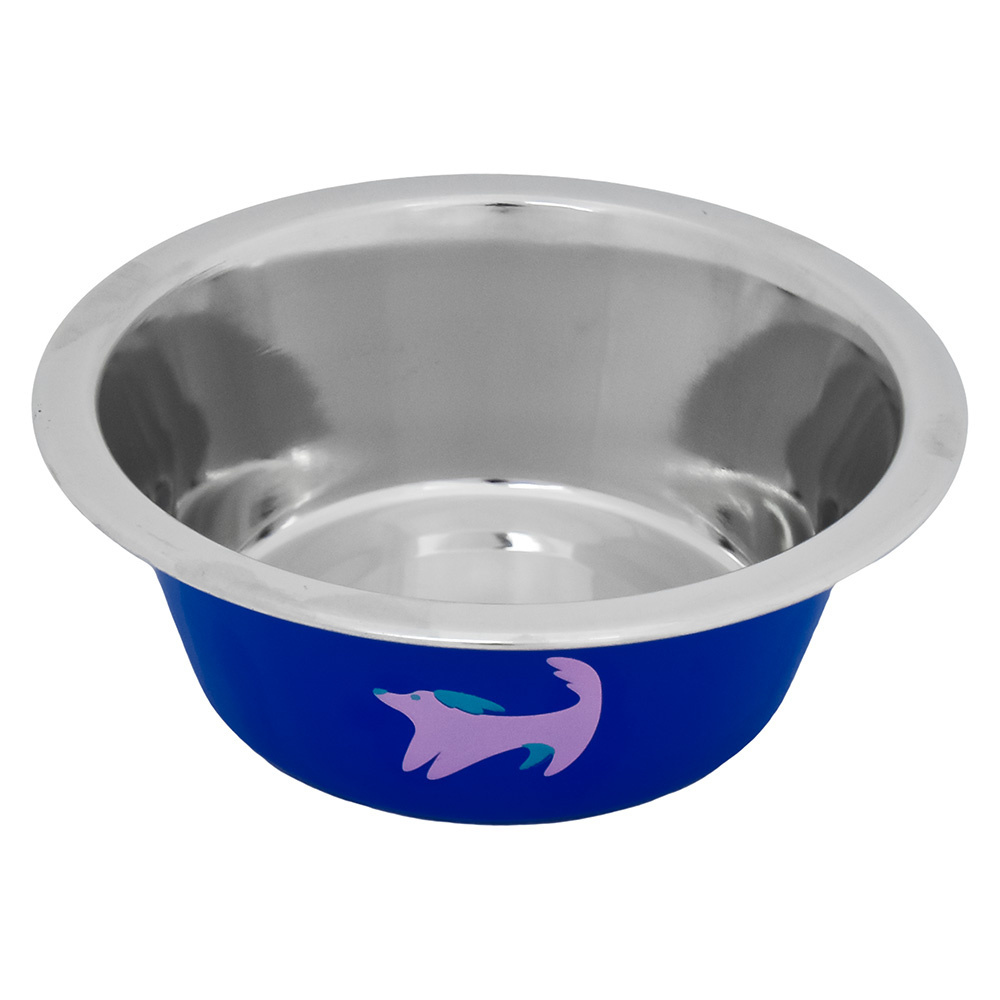 Tappi миски Tappi миски металлическая миска с рисунком Нирман, синяя (240 мл) tappi миски tappi миски миска с рисунком били розовая 300 мл