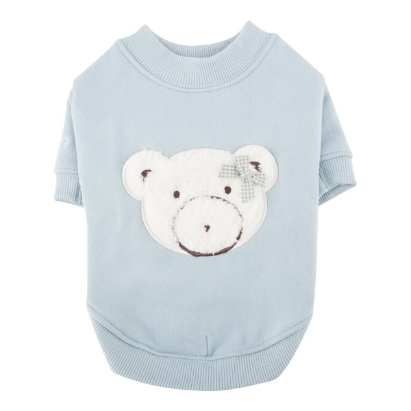 цена Pinkaholic Pinkaholic футболка для собак с аппликацией Медвежонок, мятный (L)