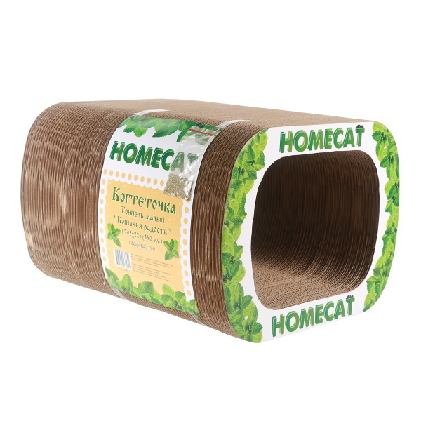 Homecat когтеточка-тоннель"Кошачья радость" (L) 