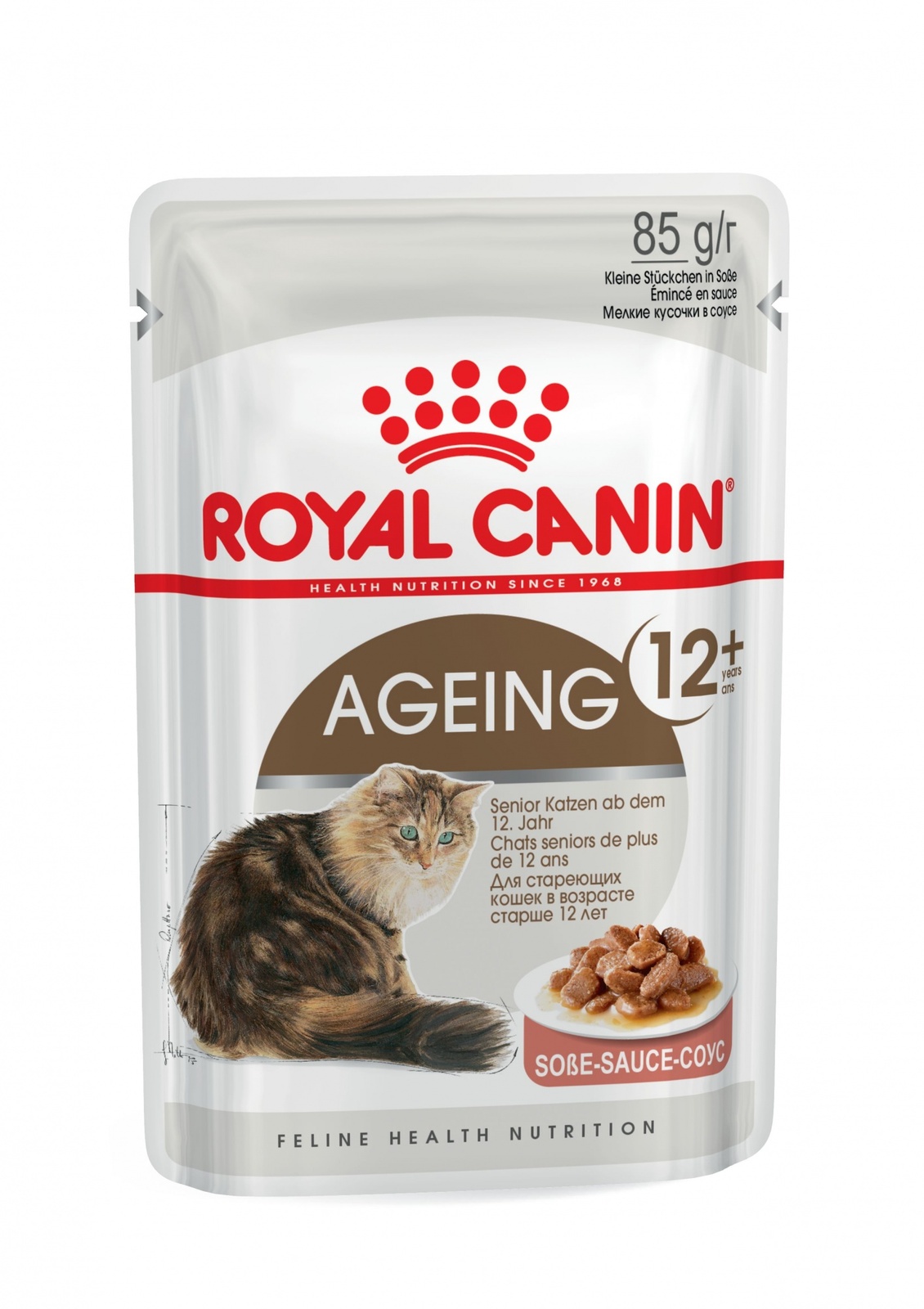 Royal Canin кусочки в соусе для кошек старше 12 лет (85 г)