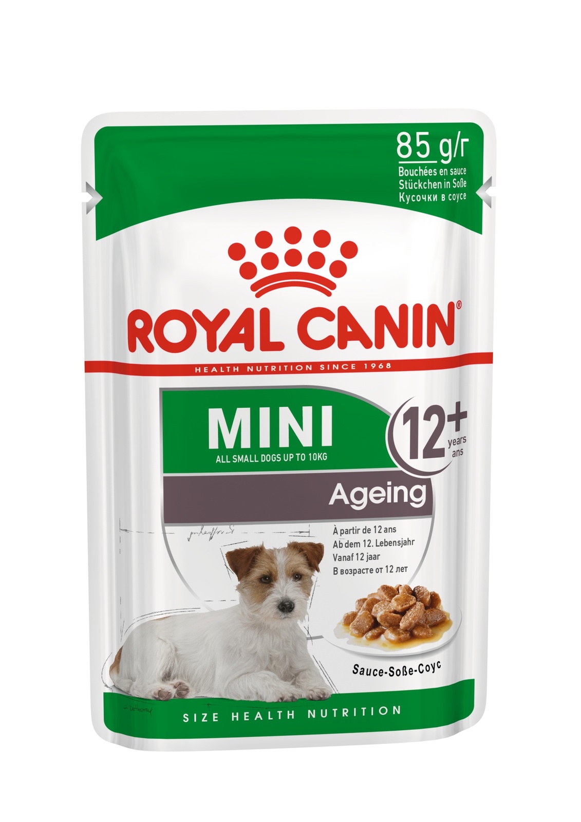 Royal Canin кусочки в соусе для пожилых собак малых пород старше 12 лет (85 г)