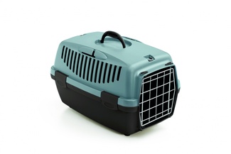 Переноска Gulliver 1, до 6 кг, синяя, с металлической дверцей, 48х32х31 см Переноска Gulliver 1, до 6 кг, синяя, с металлической дверцей, 48х32х31 см