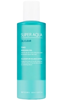 Super Aqua Тоник для жирной кожи Oil Clear Toner Super Aqua Тоник для жирной кожи Oil Clear Toner 206280 MISSHA