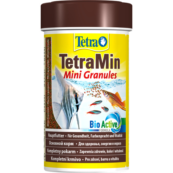 Tetra (корма) Tetra (корма) корм для всех видов рыб, мелкие гранулы (45 г) tetra корма tetra корма корм для всех видов мелких рыб четыре вида корма 65 г