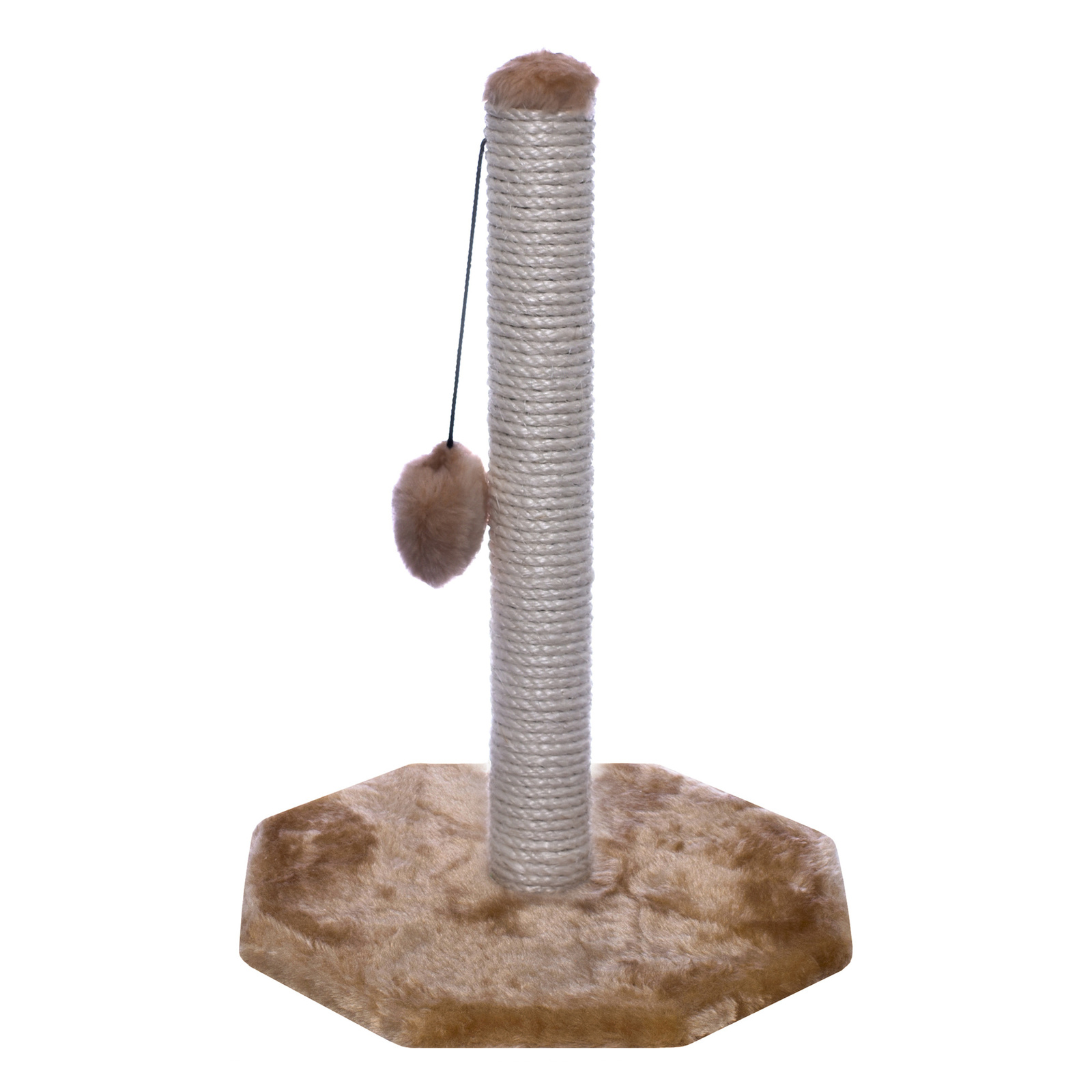 Yami-Yami когтеточка "Столбик", с помпоном, сизаль, основание (1,79 кг) 