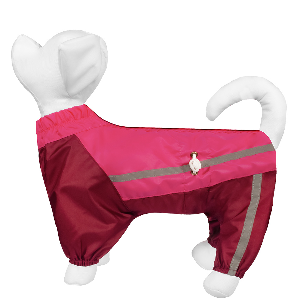 Tappi одежда Tappi одежда комбинезон Твист для собак, малиновый/вишневый (на девочку) (70 г)