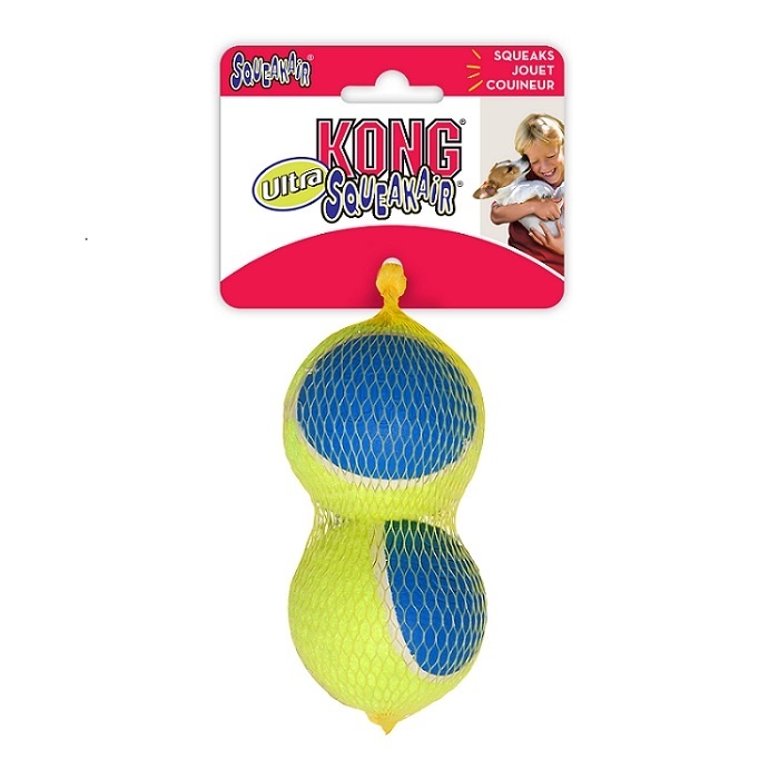 игрушка для собак kong сквиз мячик очень большой резиновый с пищалкой Kong Kong игрушка для собак Мячик, большой, 2 шт. (290 г)
