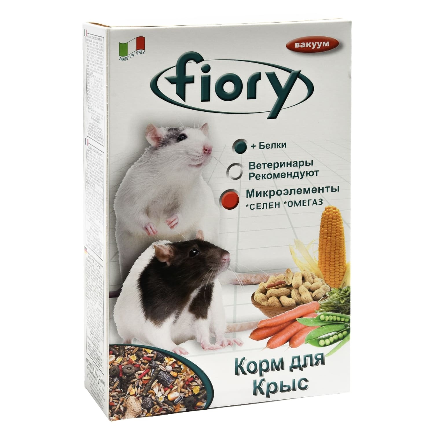 Fiory Fiory корм для крыс (850 г) fiory fiory корм для кроликов гранулированный 850 г