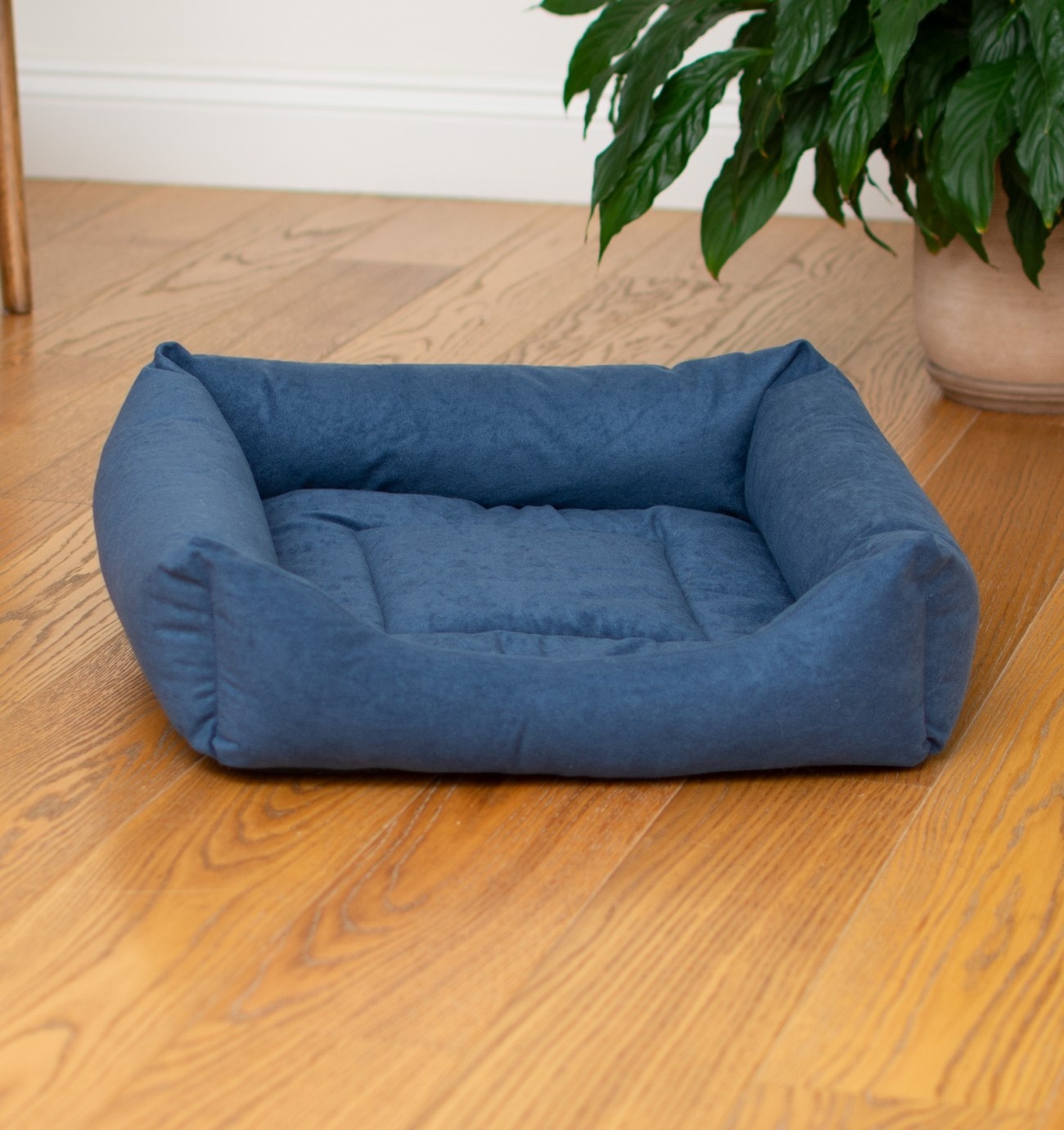 PETSHOP лежаки PETSHOP лежаки лежак квадратный с подушкой мягкий, синий (42х42х15 см)
