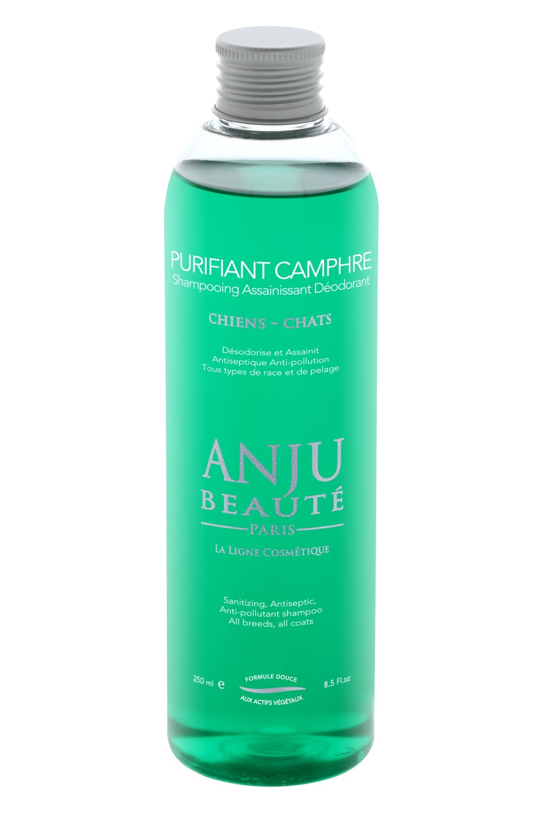 Anju Beaute шампунь "Очищающий и антисептический", камфора и корень лопуха (260 г)
