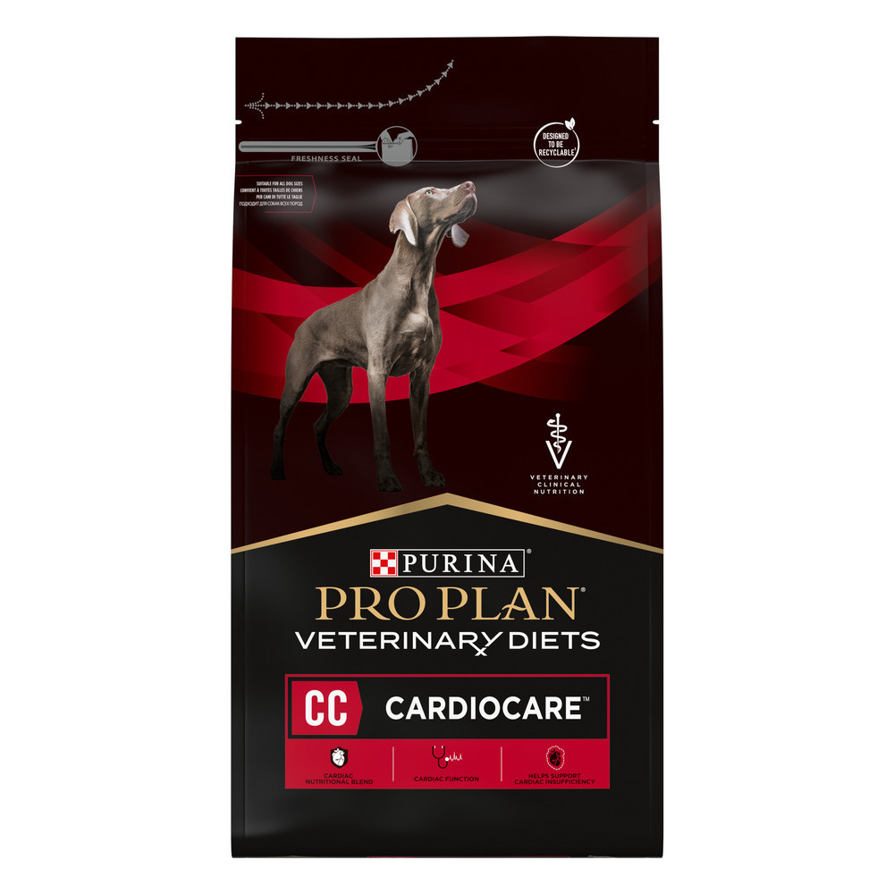 Purina (вет. корма) Purina (вет. корма) для взрослых собак для поддержания сердечной функции (CardioСare) (3 кг) farmina вет корма farmina вет корма для собак при ожирении для снижения и контроля веса 12 кг