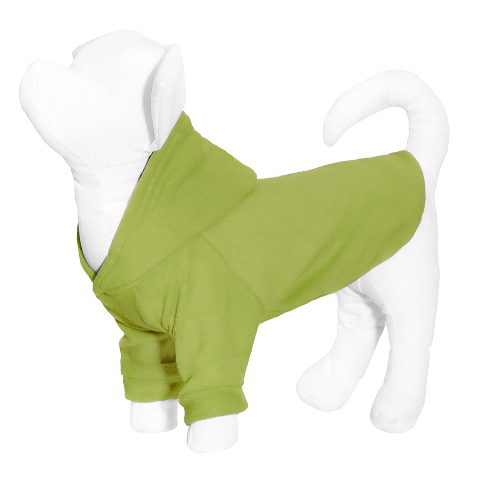 Yami-Yami одежда толстовка для кошек и собак из флиса, зеленая (S)