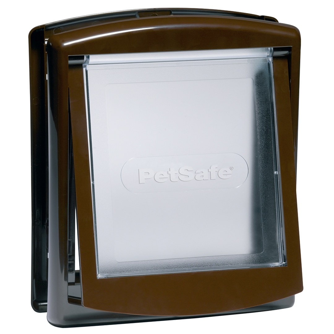 PetSafe PetSafe дверца Original 2 Way, коричневая (S) petsafe petsafe сменный баллончик для спрея отпугивателя ssscat 204 г