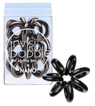 Резинка-браслет для волос invisibobble NANO True Black Резинка-браслет для волос invisibobble NANO True Black 203143 Invisibobble