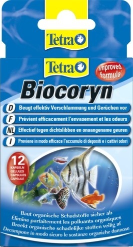 Tetra (оборудование) препарат для разложения биологических загрязнений Biocoryn (12 капс.) (8 г)