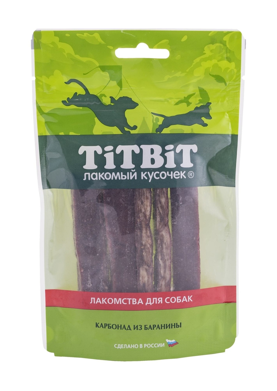 TiTBiT TiTBiT золотая коллекция Карбонад из баранины для собак (70 г)