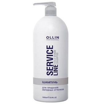 Ollin Шампунь для придания холодных оттенков осветленным волосам Service Line Cold Shade Shampoo Ollin Шампунь для придания холодных оттенков осветленным волосам Service Line Cold Shade Shampoo 28154 Ollin Professional