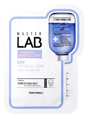 Master Lab Тканевая маска от морщин EGF Mask Sheet Master Lab Тканевая маска от морщин EGF Mask Sheet 24423 Tony Moly