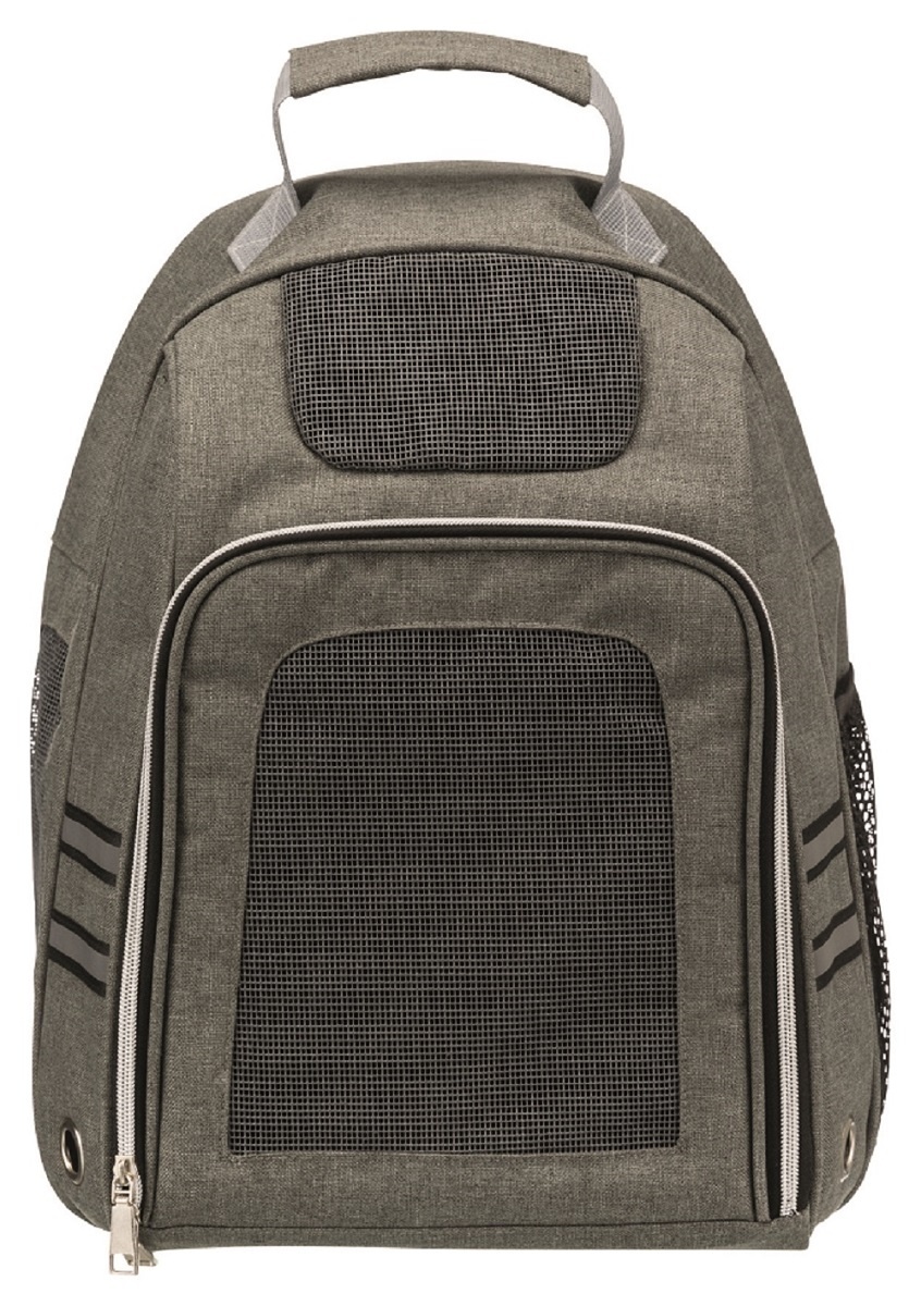 Trixie Trixie рюкзак-переноска Dan, серый (1,11 кг) trixie переноска рюкзак timon 34×44×30 см чёрный серый