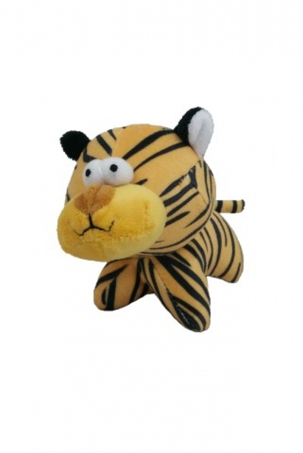 Papillon Papillon игрушка для собак Глазастый тигр, с пищалкой (100 г)