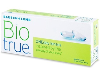 Линзы на 1 день BIOTRUE ONEday, 30 шт. (опт.сила -3,75, R=8,6, D = 14,2) (BIOTRUE ONEday) Линзы на 1 день BIOTRUE ONEday, 30 шт. (опт.сила -3,75, R=8,6, D = 14,2) (BIOTRUE ONEday) 06414 Bausch&Lomb