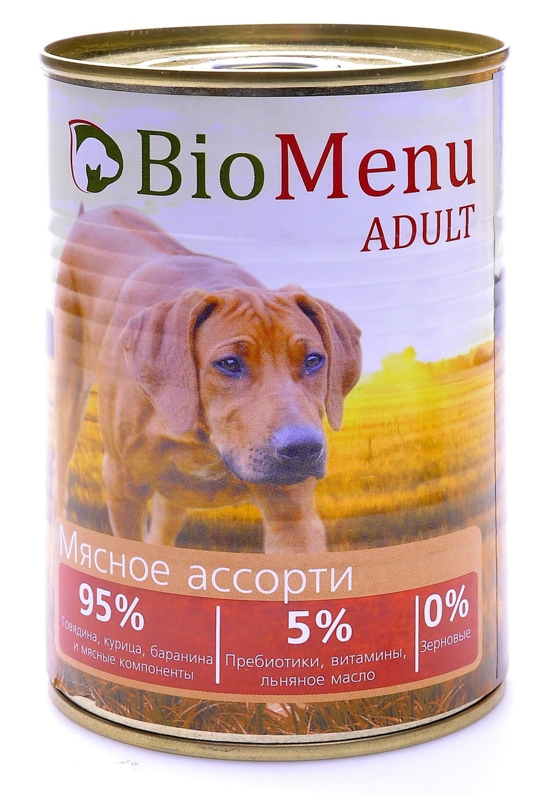 BioMenu BioMenu консервы для собак мясное ассорти (100 г) biomenu biomenu паштет для кошек с языком 100 г