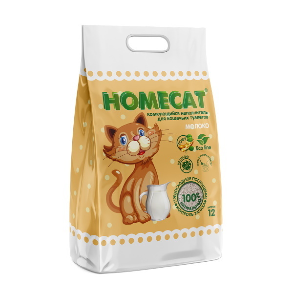 Homecat наполнитель Homecat наполнитель комкующийся наполнитель для кошачьих туалетов с ароматом молока (5,1 кг) homecat наполнитель homecat наполнитель силикагелевый наполнитель без запаха для кошачьих туалетов 3 8 л 1 63 кг