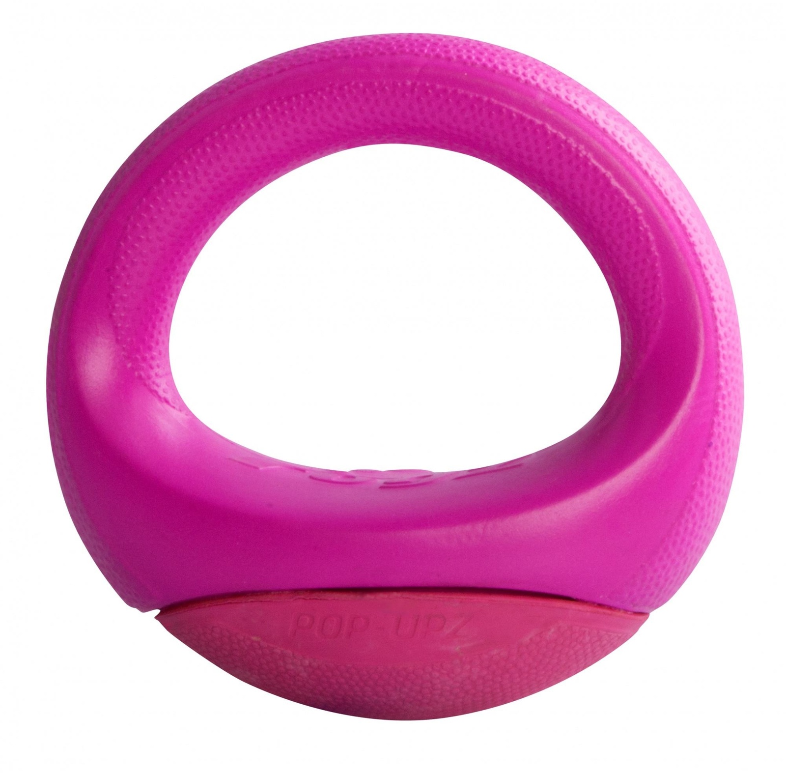 Rogz Rogz игрушка для собак кольцо-неваляшка, розовый (250 г) rogz мяч поймай меня squeekz прыгает на земле плавает в воде 64 мм синий