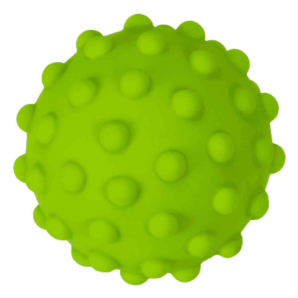 Tappi Tappi игрушка для собак Мяч массажный, зеленый (56 г) tappi tappi игрушка фюссен мячики с шипами 4 шт 40 г