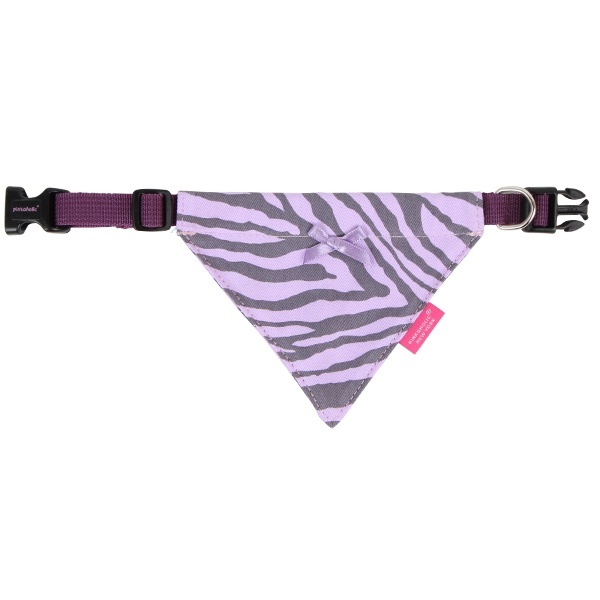 Pinkaholic Pinkaholic шарфик с анималистическим принтом, фиолетовый (S)